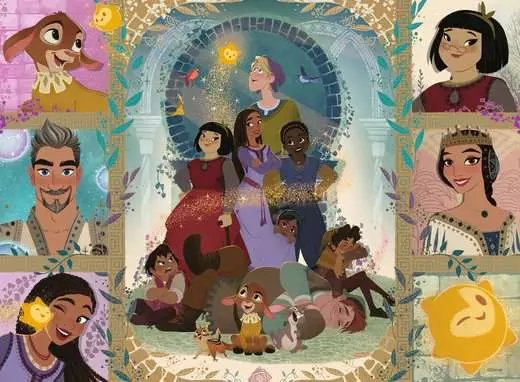 EAN 4005556133895 - Ravensburger Disney Wish Puzzle rompecabezas 100 pieza(s) Dibujos imagen 2