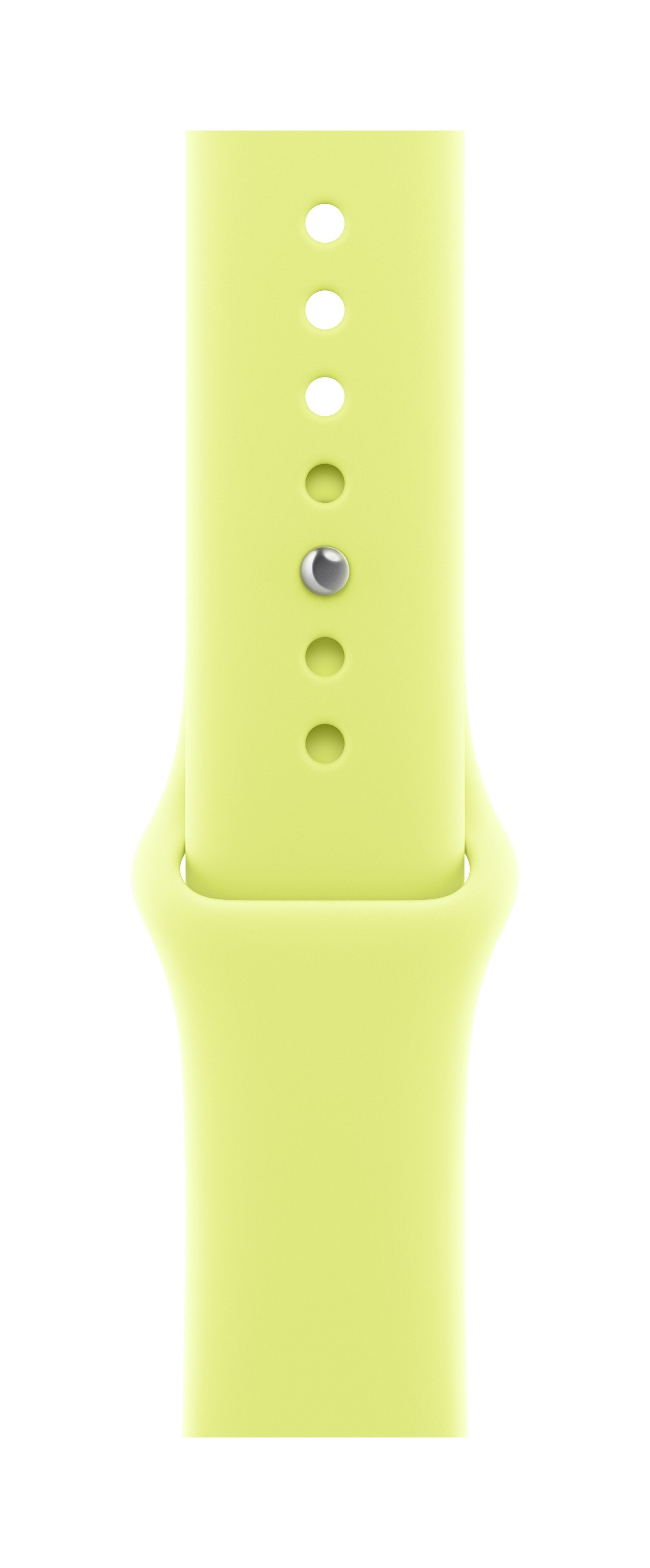 Apple Correa Para Reloj Inteligente 40mm Talla S/M Amarillo Neón Para Watch Hermès Series 7 Hermès Series 9 Se 3 Series 10 Series 11 Series 8 Series 9