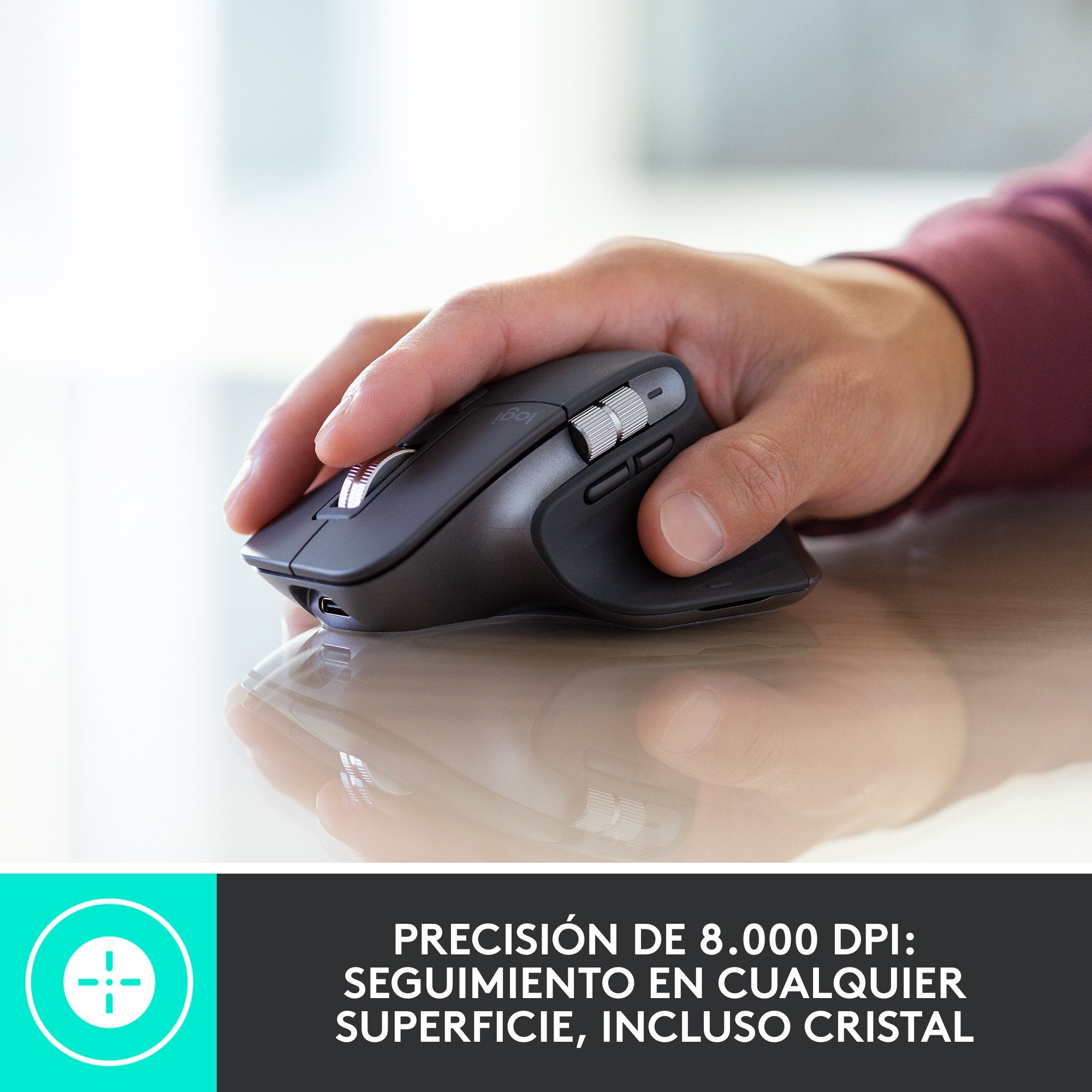EAN 5099206104440 - Logitech MX Keys Combo for Business Gen 2 teclado Ratón incluido Oficina RF Wireless + Bluetooth QWERTY I imagen 11