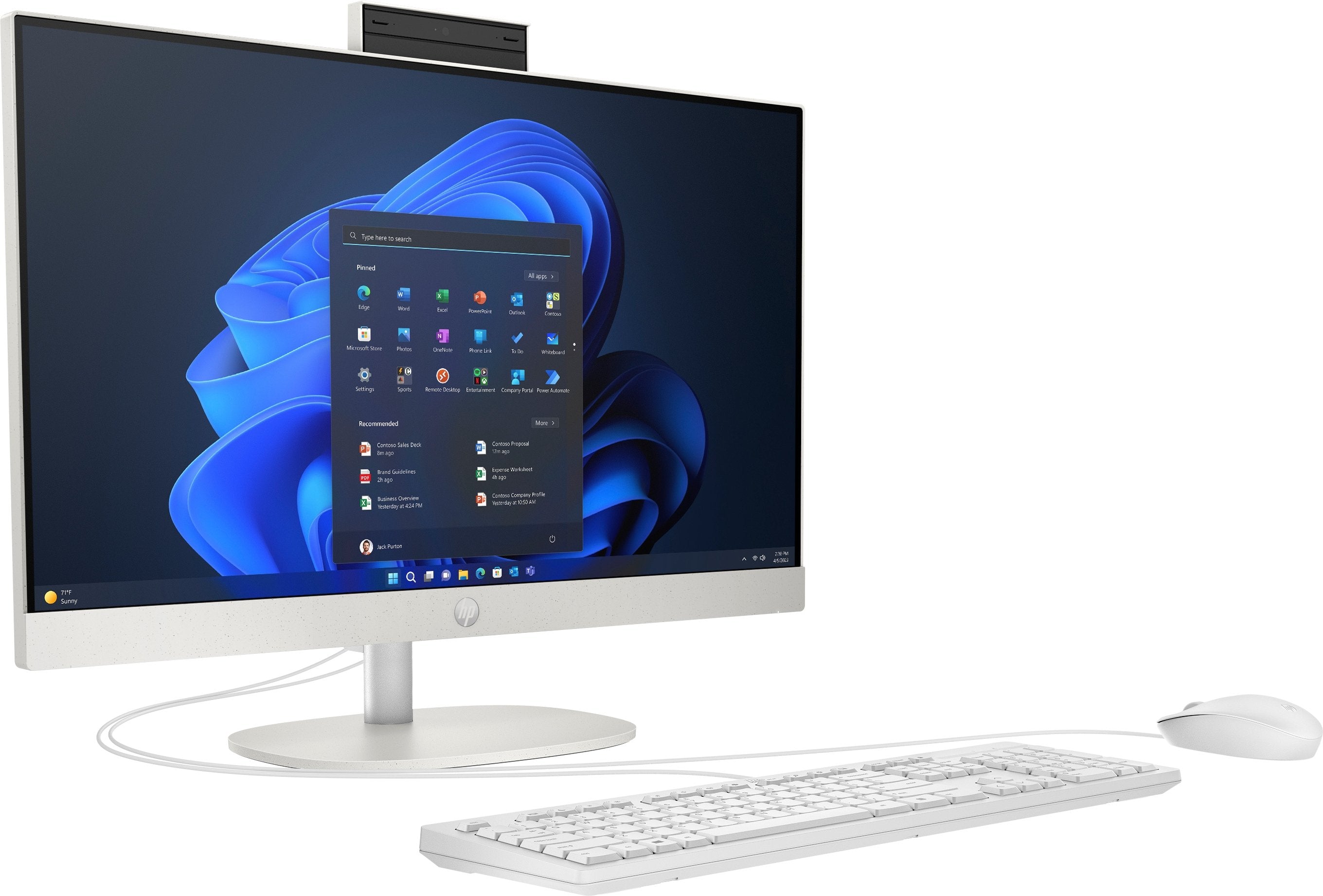 EAN 0198122610624 - HP ProOne 240 G10 Intel® Core™ i5 i5-1335U 60,5 cm (23.8") 1920 x 1080 Pixeles PC todo en uno 16 GB DDR4- imagen 2