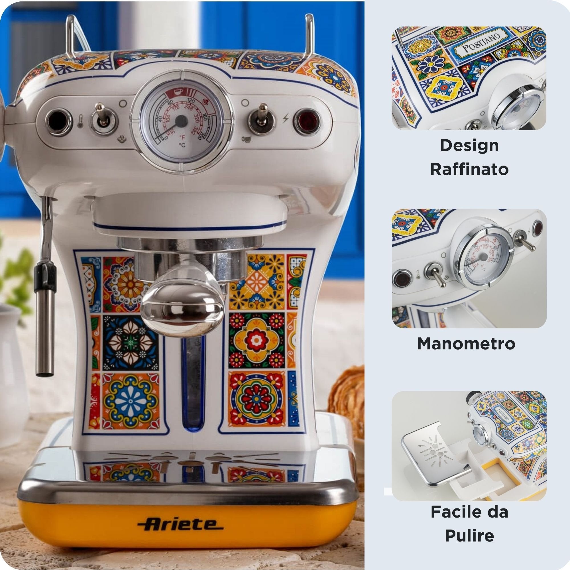 EAN 8003705122857 - Ariete 1389/1P Manual Máquina espresso 0,9 L imagen 3