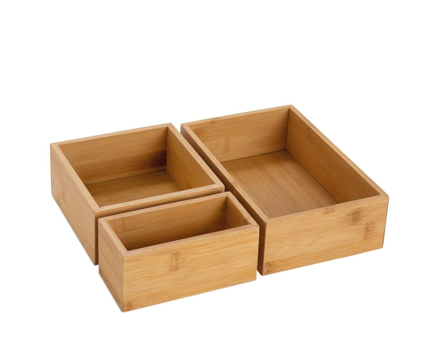 Set 3 Cajas Para Almacenaje 30x23x7cm Ax73022 Andrea House