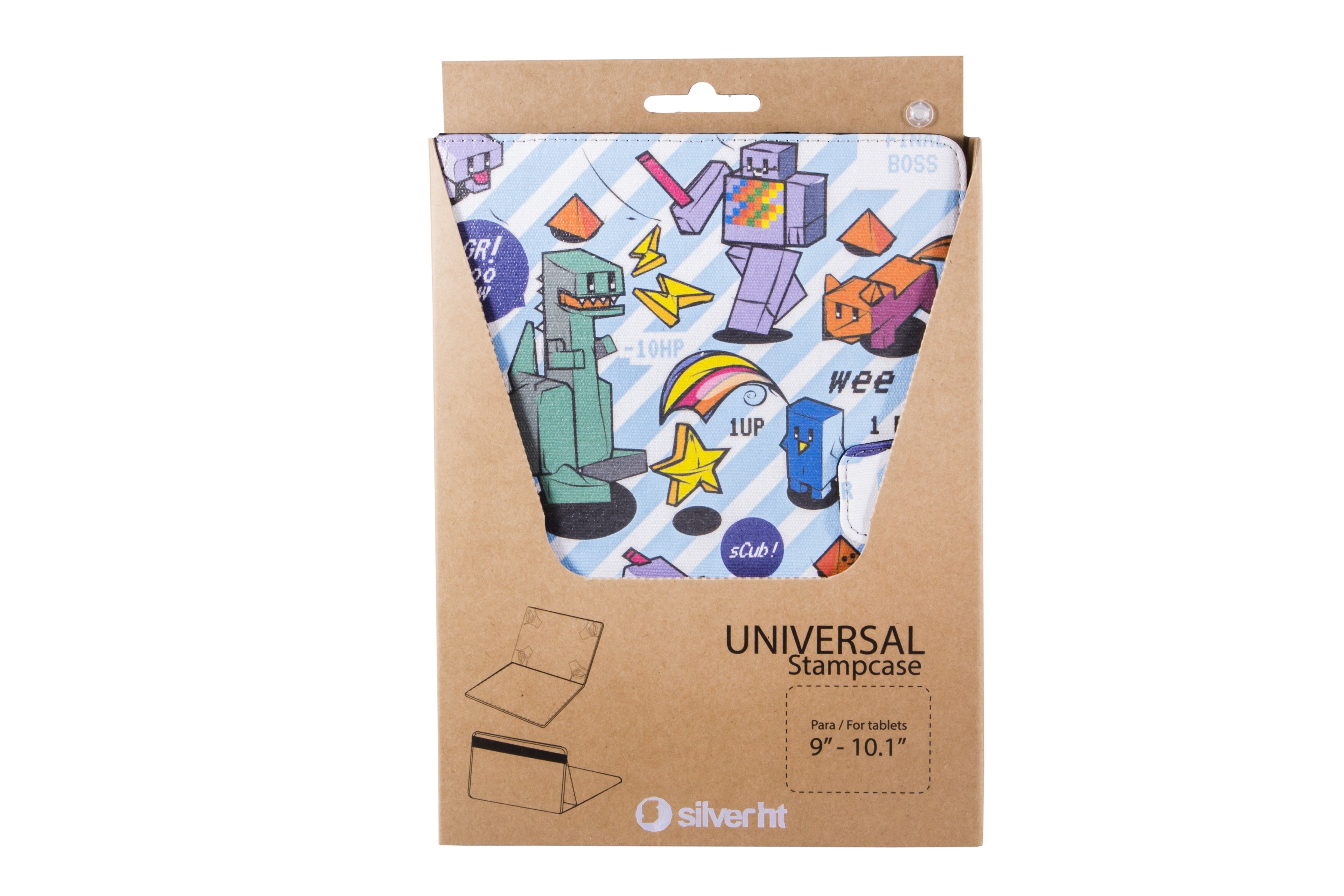 Funda Universal Silver Ht Para Tablet 9-10.1" Pixel Gamer