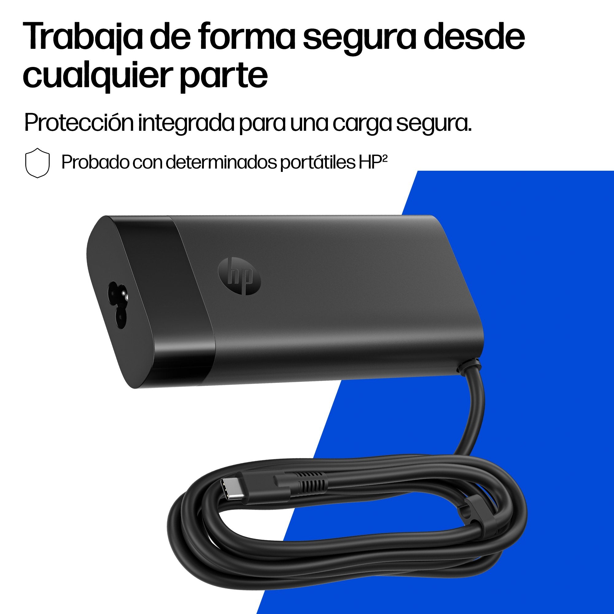 EAN 5715328209442 - HP 140W USB-C Laptop Charger adaptador e inversor de corriente Negro imagen 4