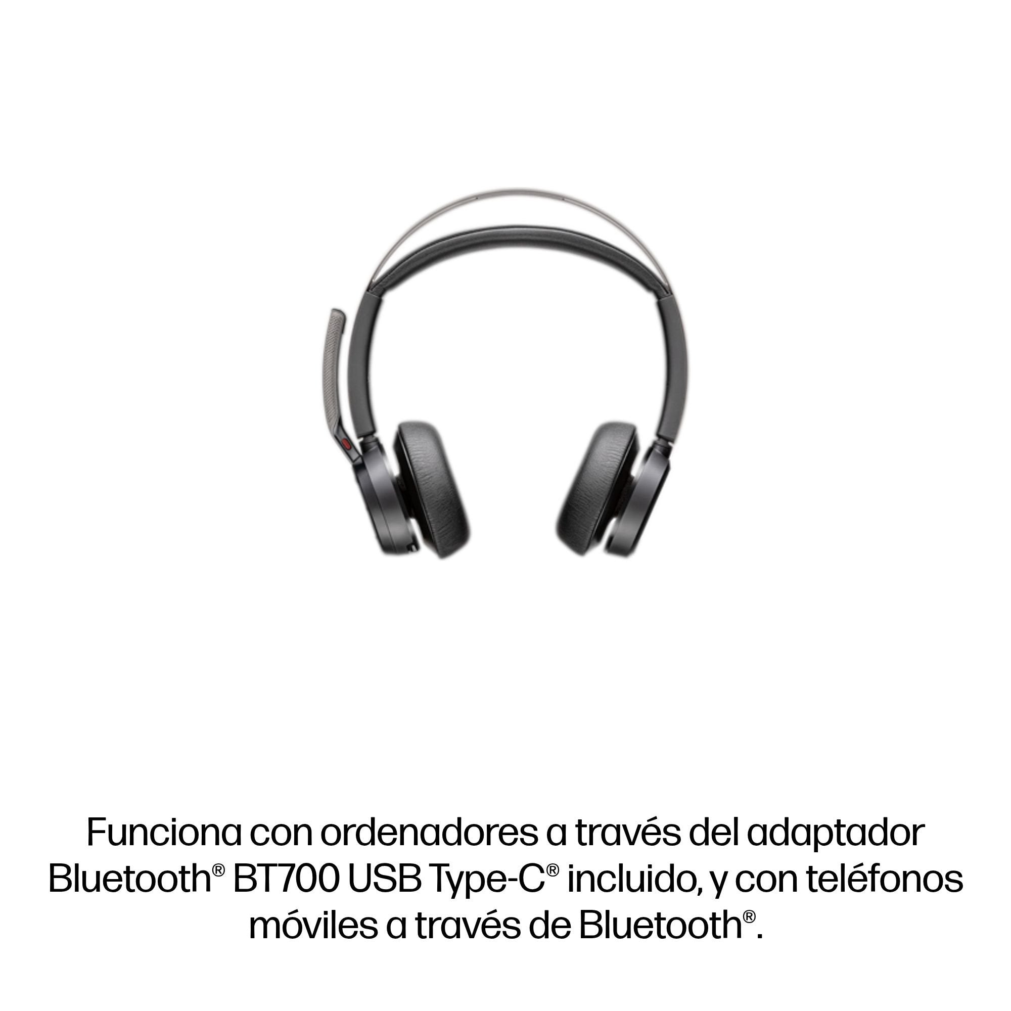 EAN 0198415336521 - HP Poly Voyager Focus Auriculares Inalámbrico y alámbrico De mano Car/Home office Bluetooth Base de carga imagen 5