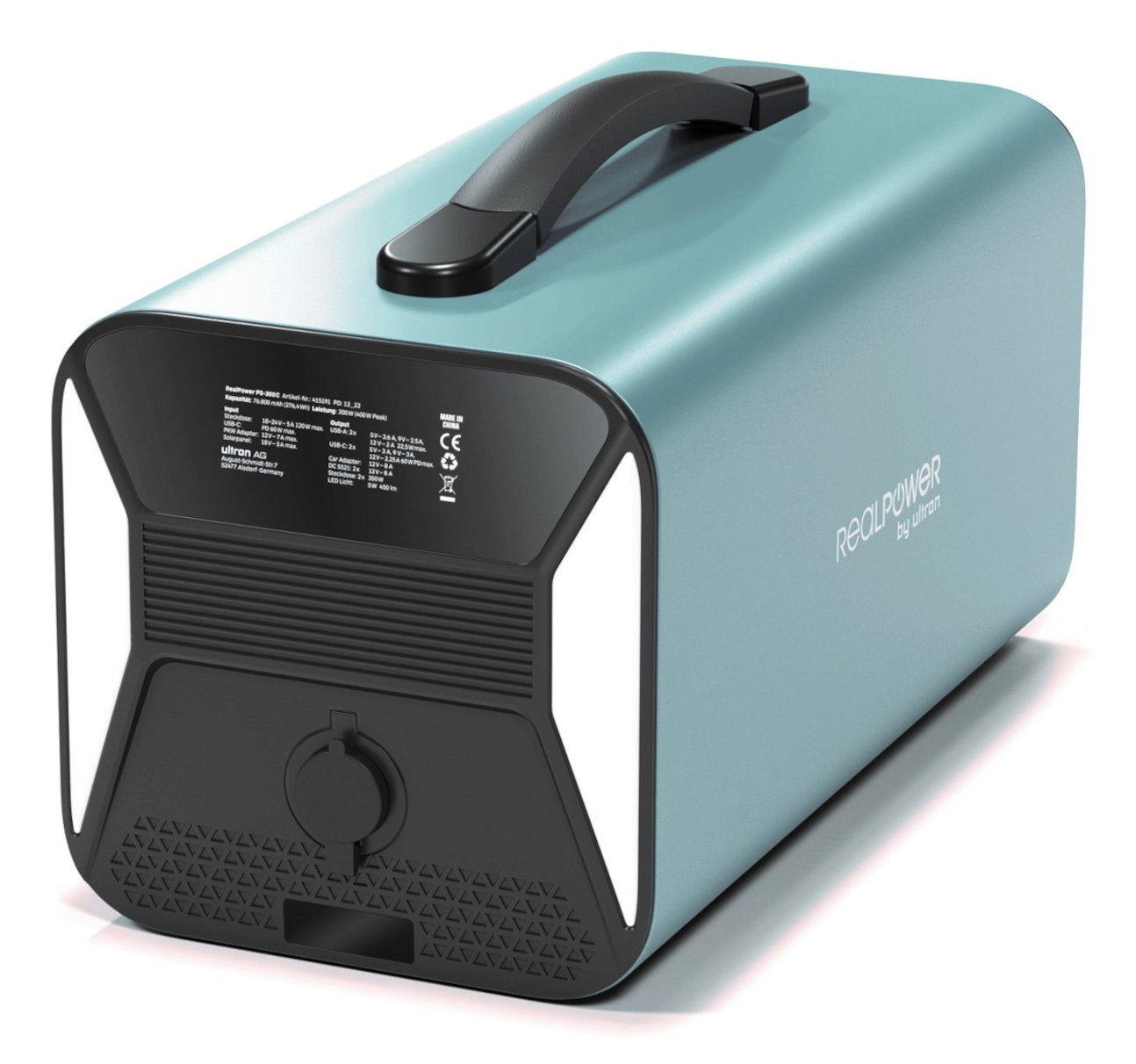 EAN 4040895011138 - RealPower PS-1000C estación de energía portátil Fosfato de hierro-litio (LiFePo4) 310000 mAh 1000 W 12,5 imagen 3