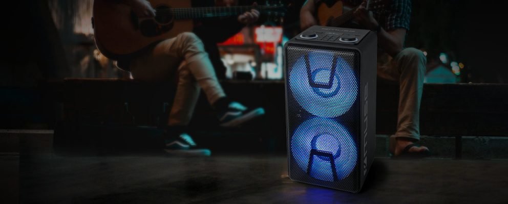Muse M1805dj Party Box Bt 150w/ Bluetooth/ Fm / Usb Reproductor/ Entrada Micro Y Guitarra