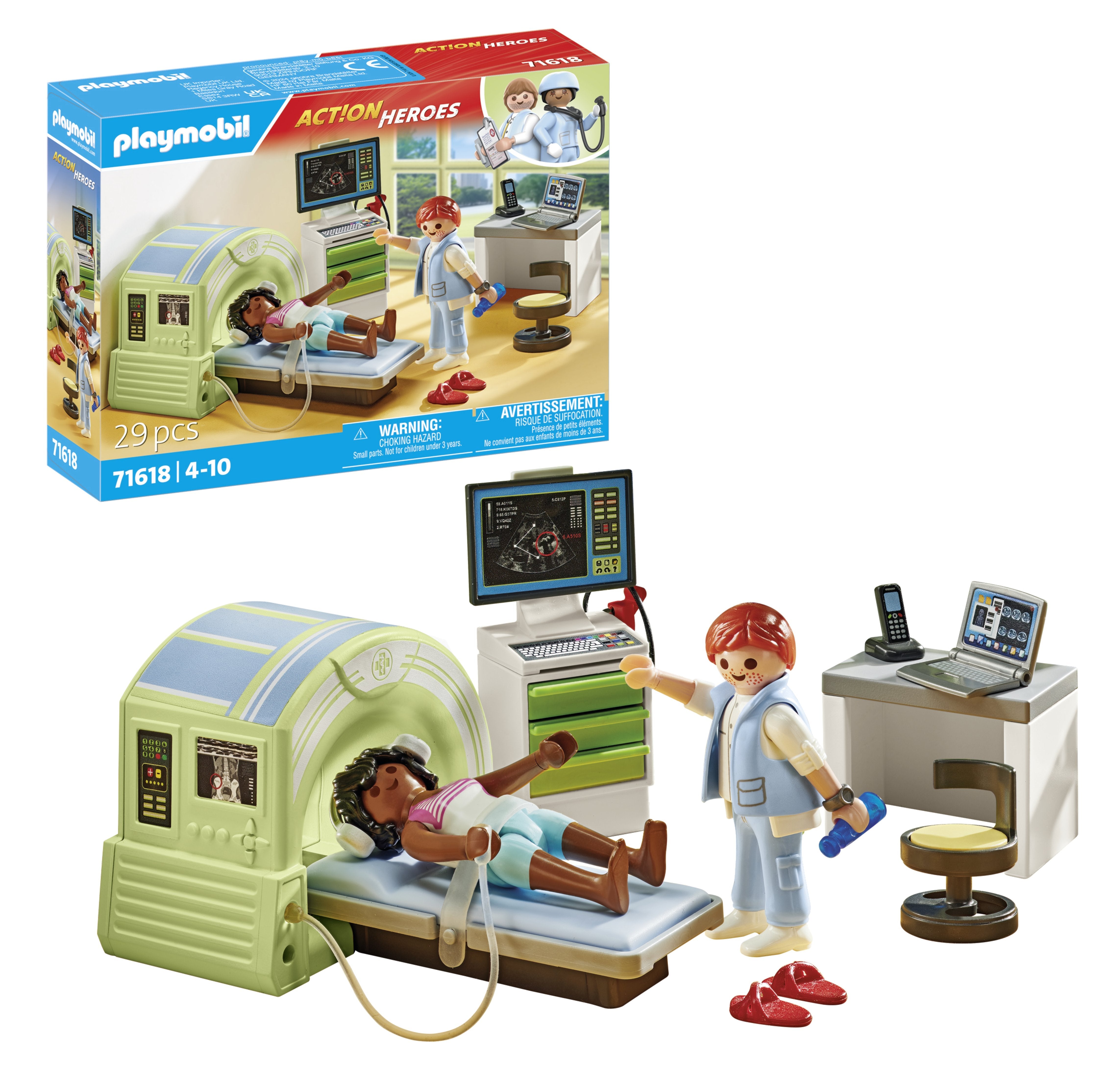 Playmobil Action Heroes: Resonancia Con Paciente