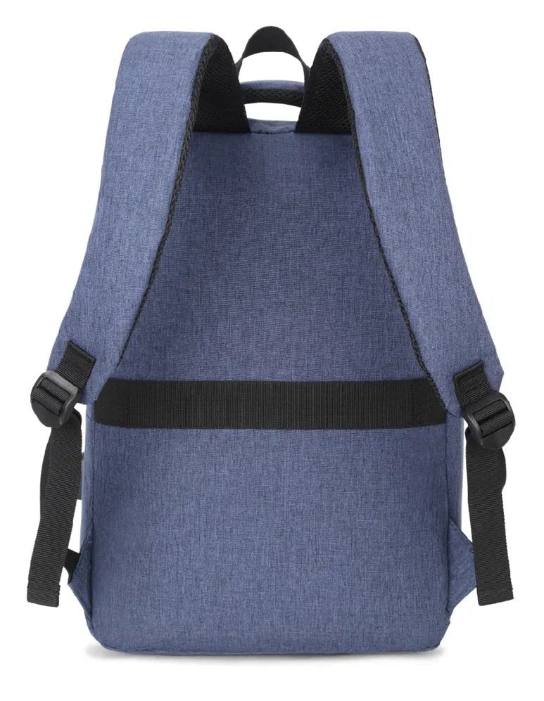 Mochila Subblim City Backpack Para Portátiles Hasta 15.6'/ Puerto Usb/ Azul