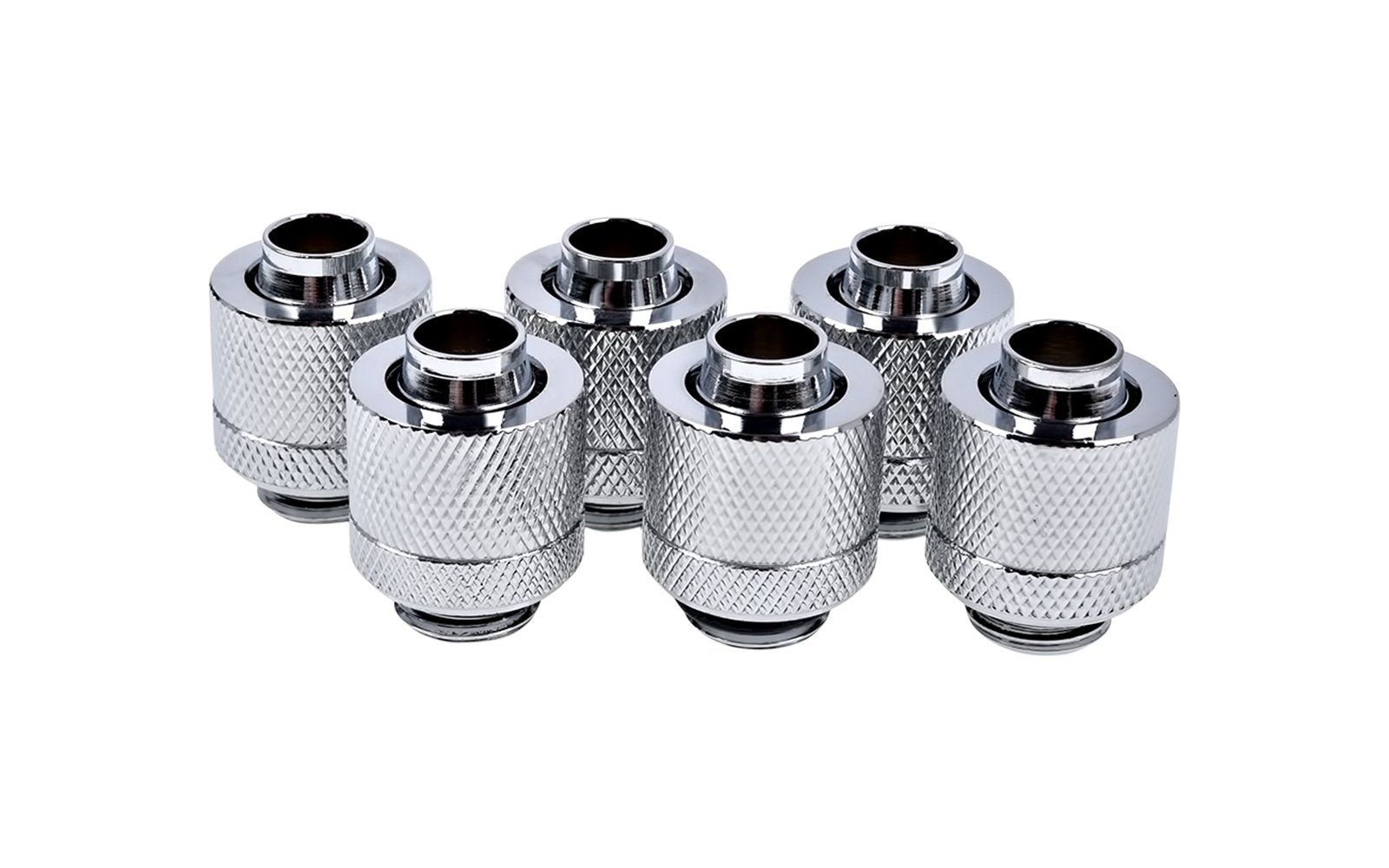 Alphacool Eiszapfen 13/10mm, Conexión Cromado, Latón, Latón, Plata, 27 Mm, 20 Mm, 27 Mm, 10 G