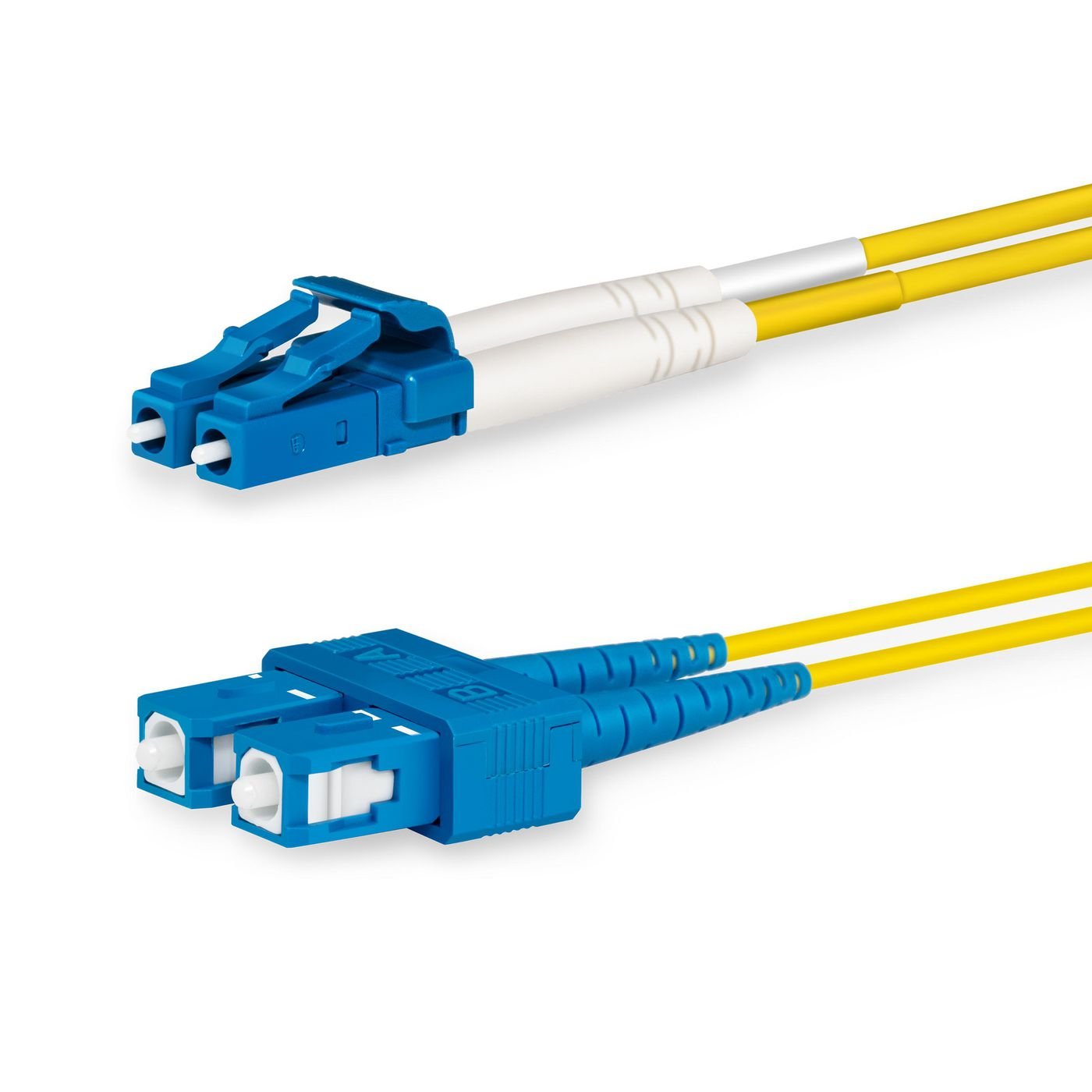 Lanview Lvo231494 Cable De Fibra Optica 5 M 2x Lc 2x Sc Os2 Amarillo