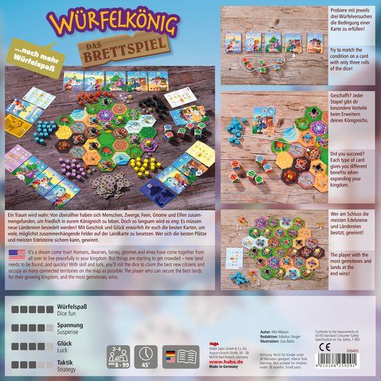 Haba Cube King - El Juego De Mesa 1306400001