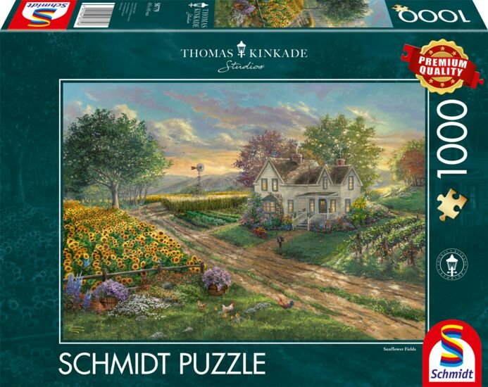 Puzzle Schmidt Spiele Campos De Girasoles 1000 Piezas