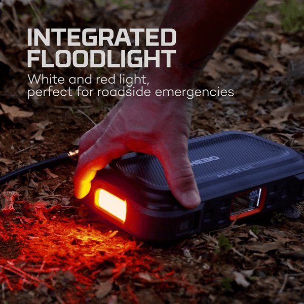 Arrancador + Compresor De Aire Assist Air Jump Starter. Nebo