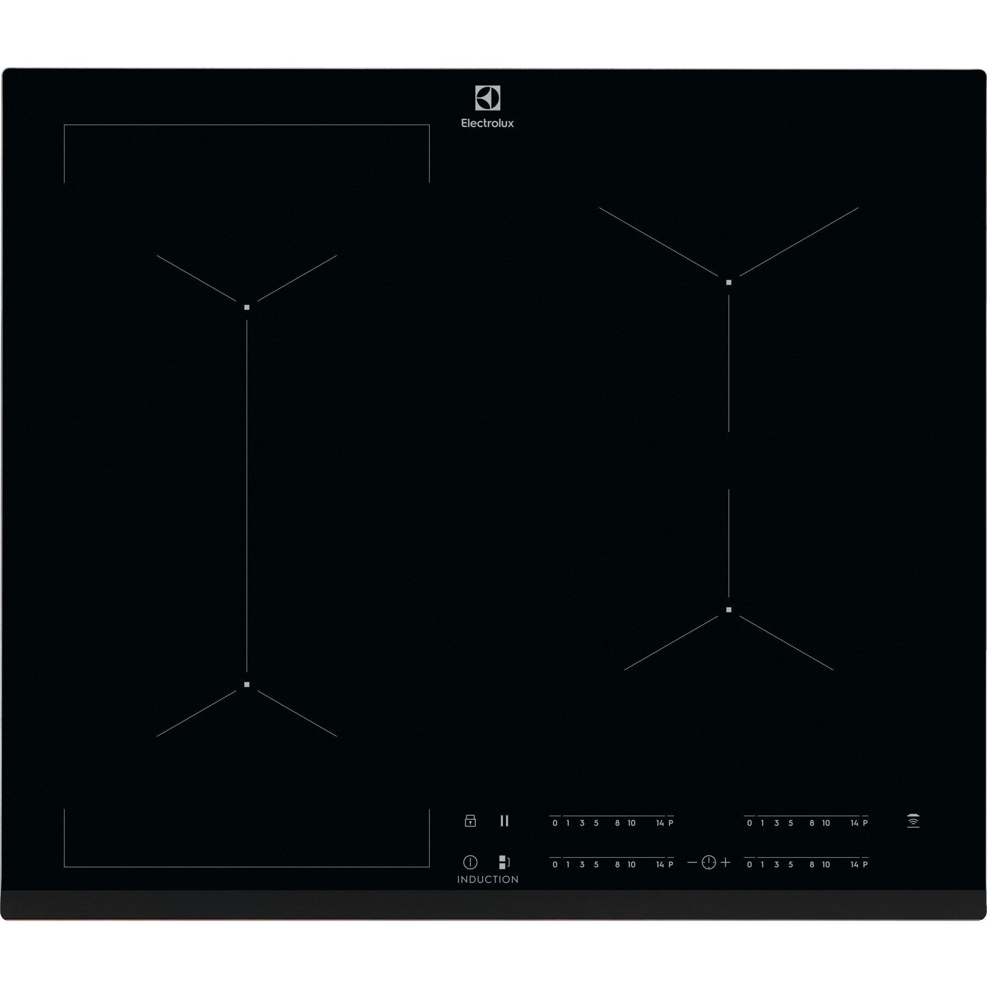 Electrolux Eiv634 Negro Integrado 60 Cm Con Placa De Inducción 4 Zona(S)
