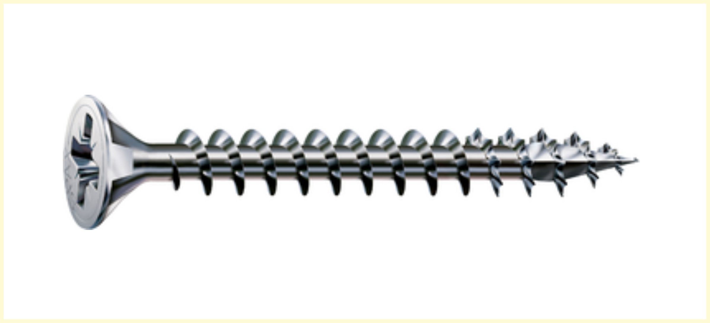 Caja 1000 Unid. Tornillo Universal Cabeza Plana Wirox 3,5x25mm Z2