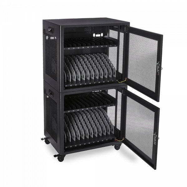 V7 Chgsta12ac-1e Carrito Y Armario Gestión Y Carga Para Dispositivos Portátiles Negro
