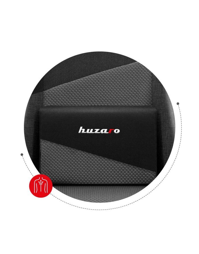 EAN 5903796013016 - Huzaro Force 6.2 Silla para videojuegos de PC Asiento (de seguridad) de butaca Negro, Rojo imagen 14