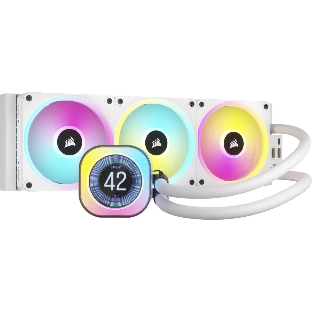 Refrigeración Cooler Corsair Icue H150i Lcd White Cw-9061010-Ww