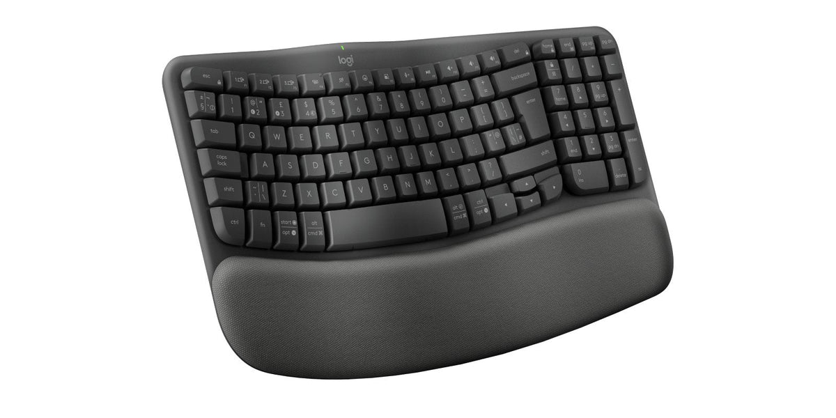 Logitech Wave Keys For Business Teclado Rf Wireless + Bluetooth Qwerty Inglés Del Reino Unido Grafito