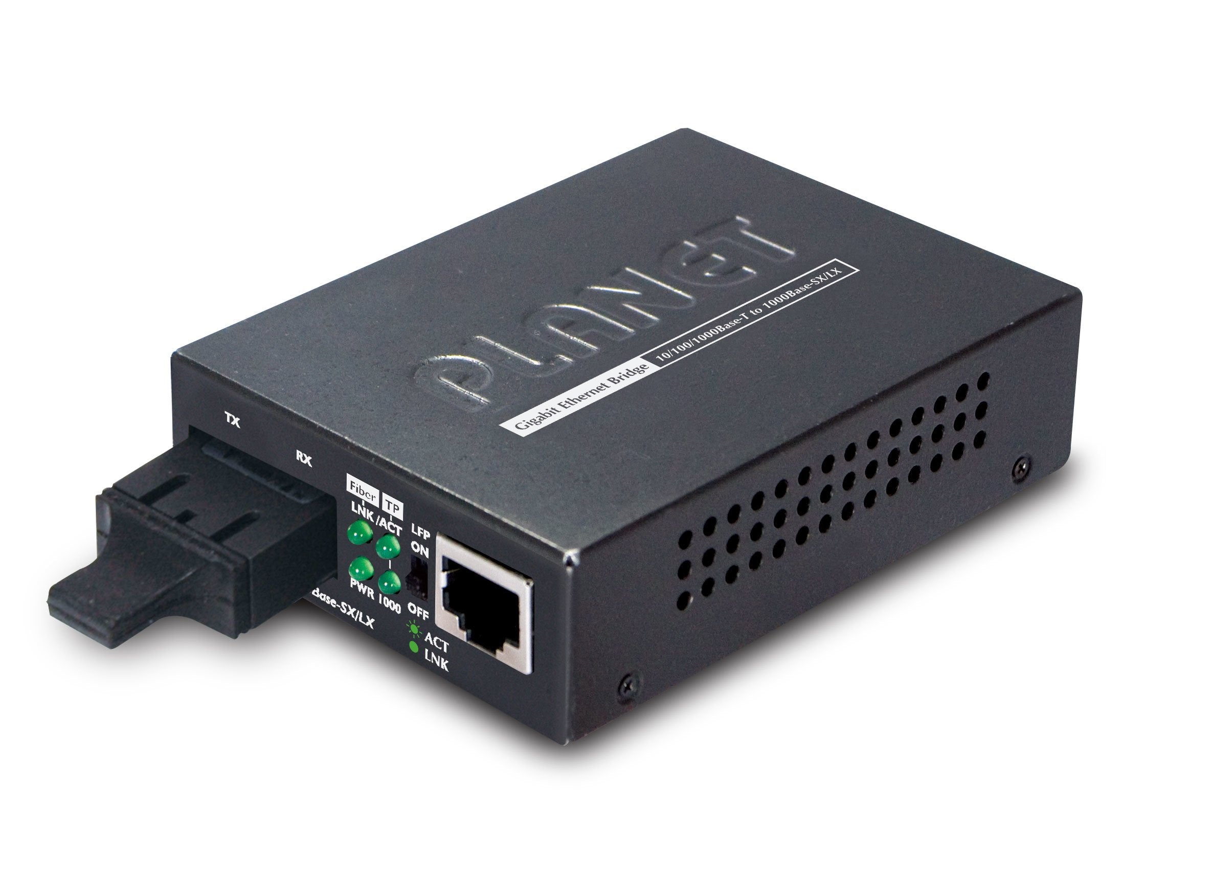 EAN 4711213686214 - PLANET GT-802S convertidor de medio 1000 Mbit/s 1310 nm Negro imagen 1