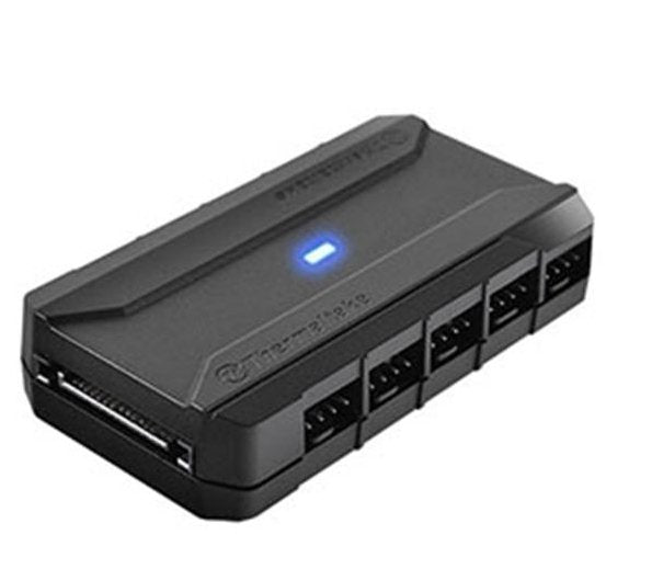 Thermaltake Commander Fp - Controlador De Ventilador De 10 Puertos - Negro