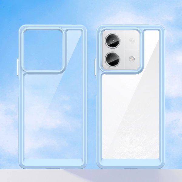 EAN 9145576285237 - Hurtel 9145576285237 funda para teléfono móvil 16,9 cm (6.67") Azul, Transparente imagen 8