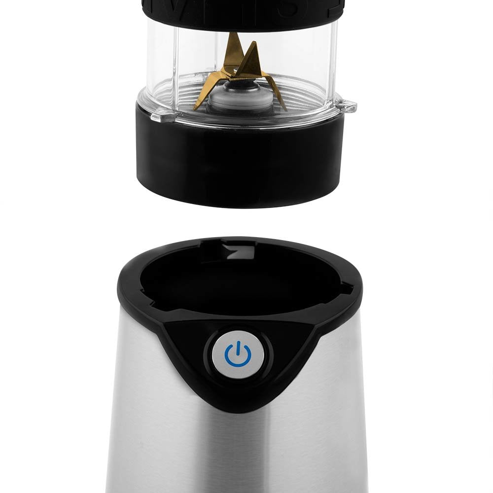 Batidora Orbegozo Bv 7500 Blend&Go De Vaso Con 300w De Potencia Y Cuchillas De Titanio - Incluye 2 Vasos Con Boquilla