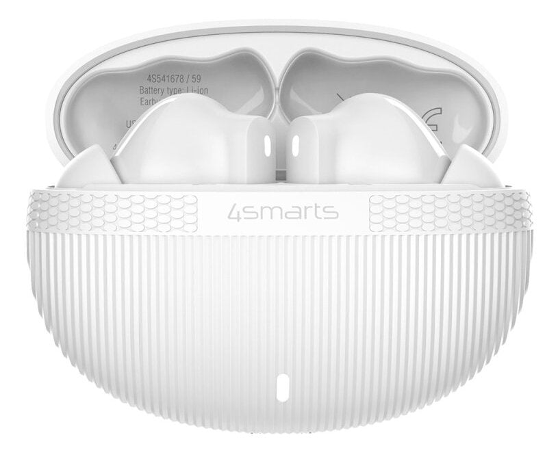 4smarts Wireless Auriculares Skybuds Pro Anc, Blanco