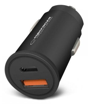 EAN 5901299960639 - Esperanza EZC111K cargador de dispositivo móvil Smartphone, Tableta Negro USB Carga rápida Auto imagen 2