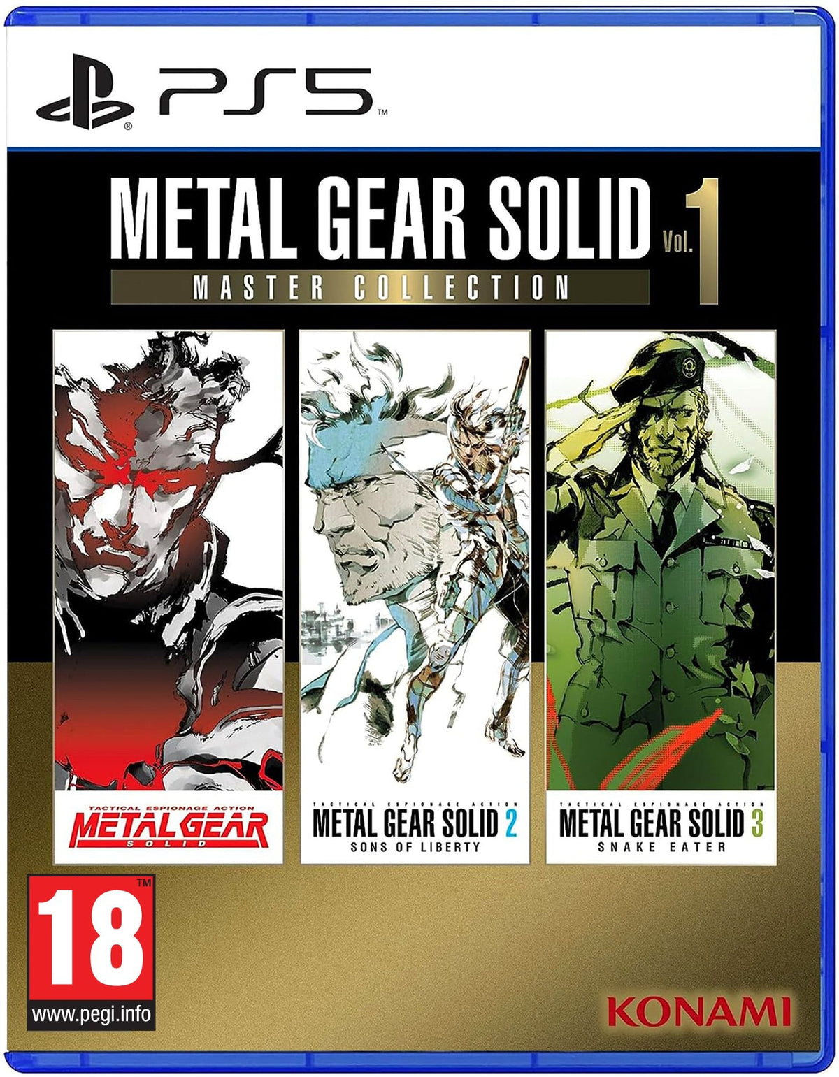 Metal Gear Solid Master Collection Vol.1 Dayone Edition Ps5 Uk