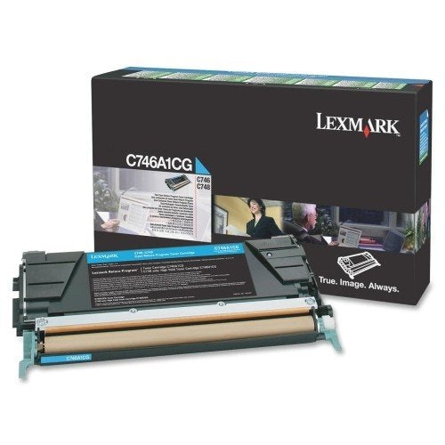 Original Toner Laser Cian Lexmark C746/748 7.000 Paginas
