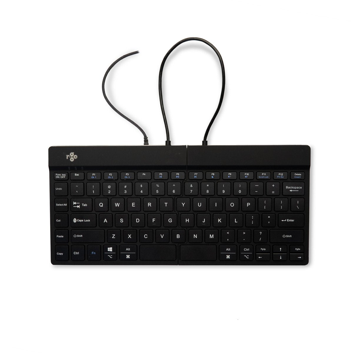 EAN 8719274490753 - R-Go Tools RGOSP-USWIBL teclado Oficina USB Inglés de EE. UU. imagen 2