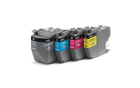EAN 4977766818957 - Brother LC422XLVALDR cartucho de tinta 4 pieza(s) Original Alto rendimiento (XL) Negro, Cian, Magenta, Am imagen 2