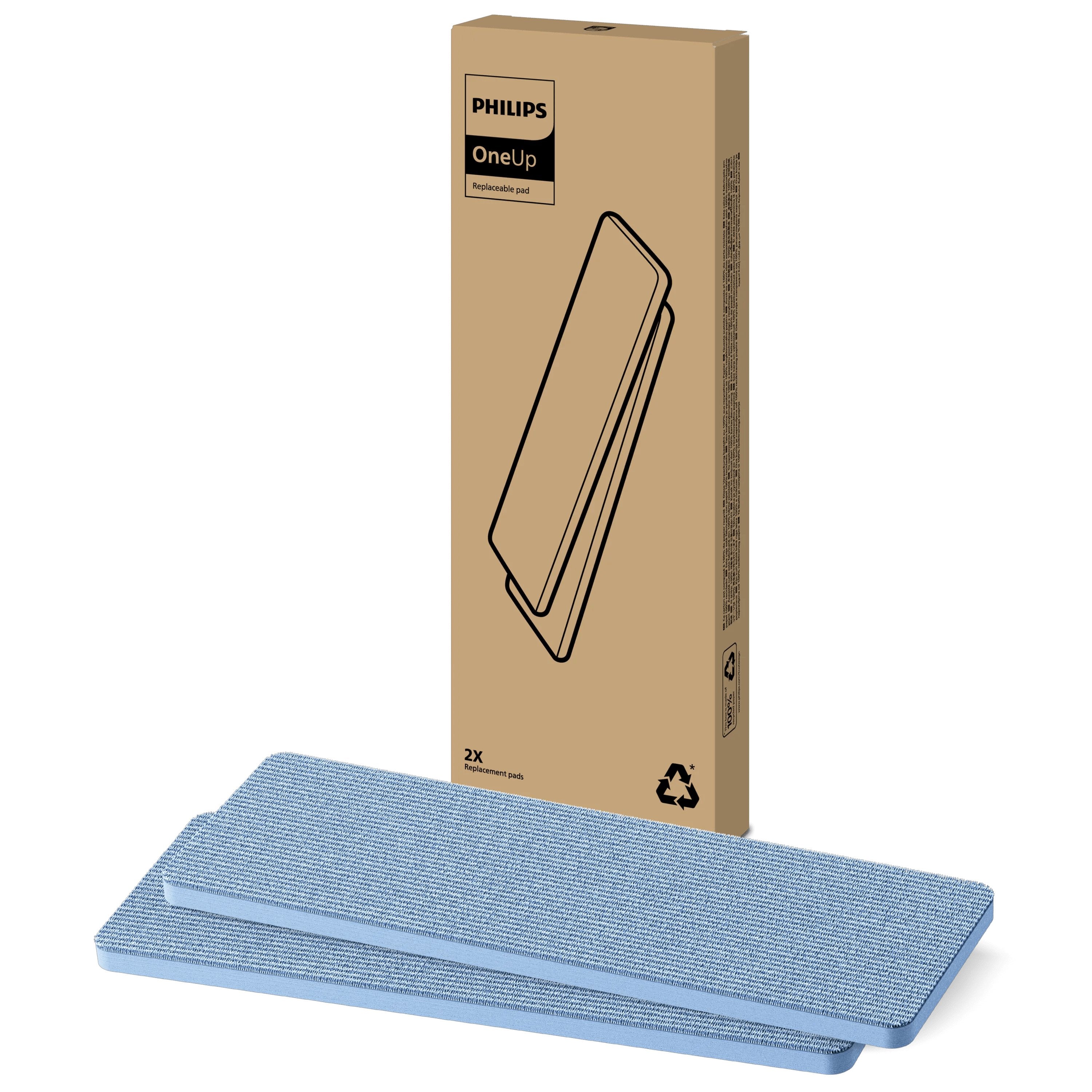 Philips Xv1882 20 Oneup Replaceable Cloth For Electric Brooms, 2 Pcs