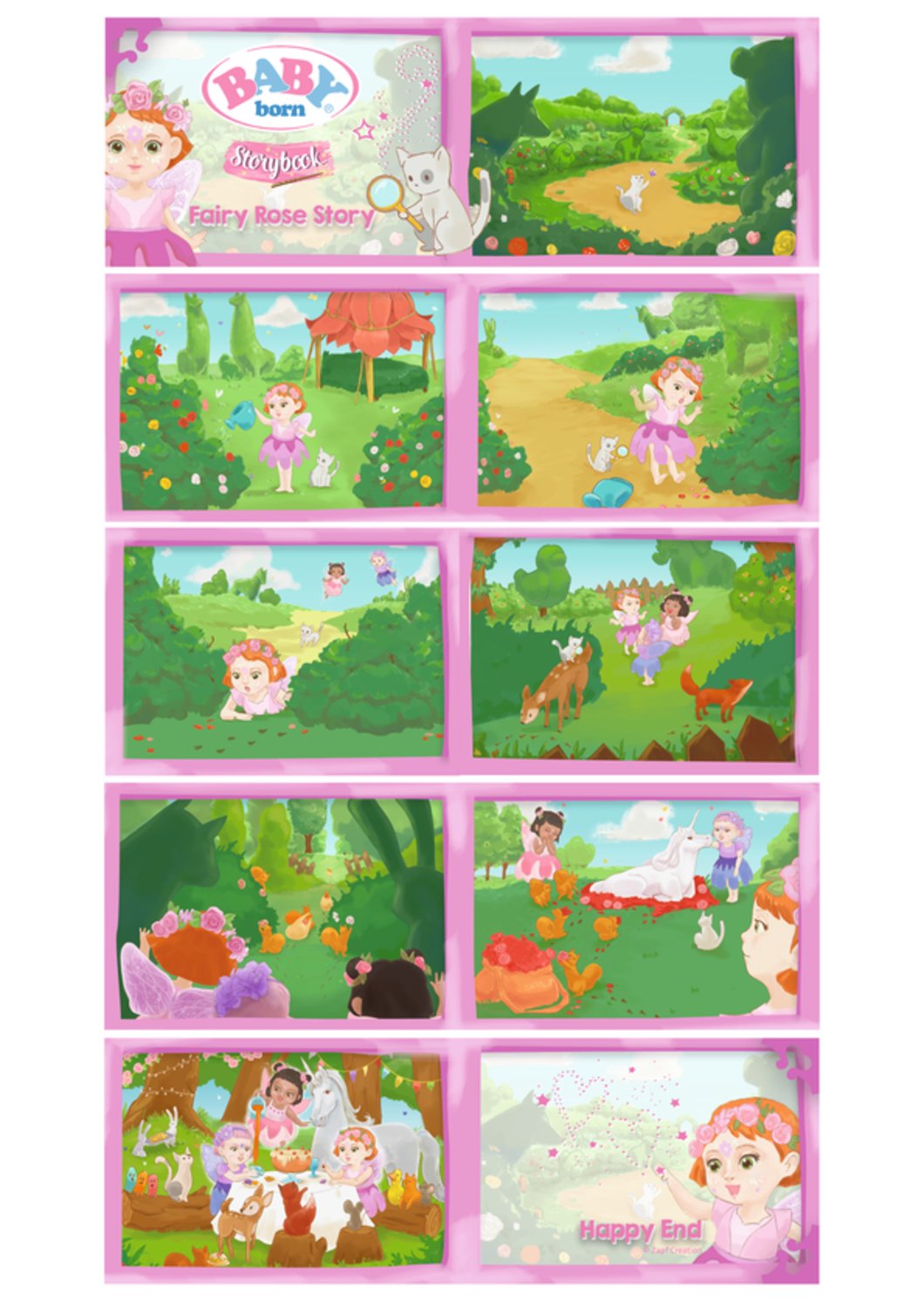 EAN 4001167833797 - BABY born Storybook Fairy Rose imagen 3