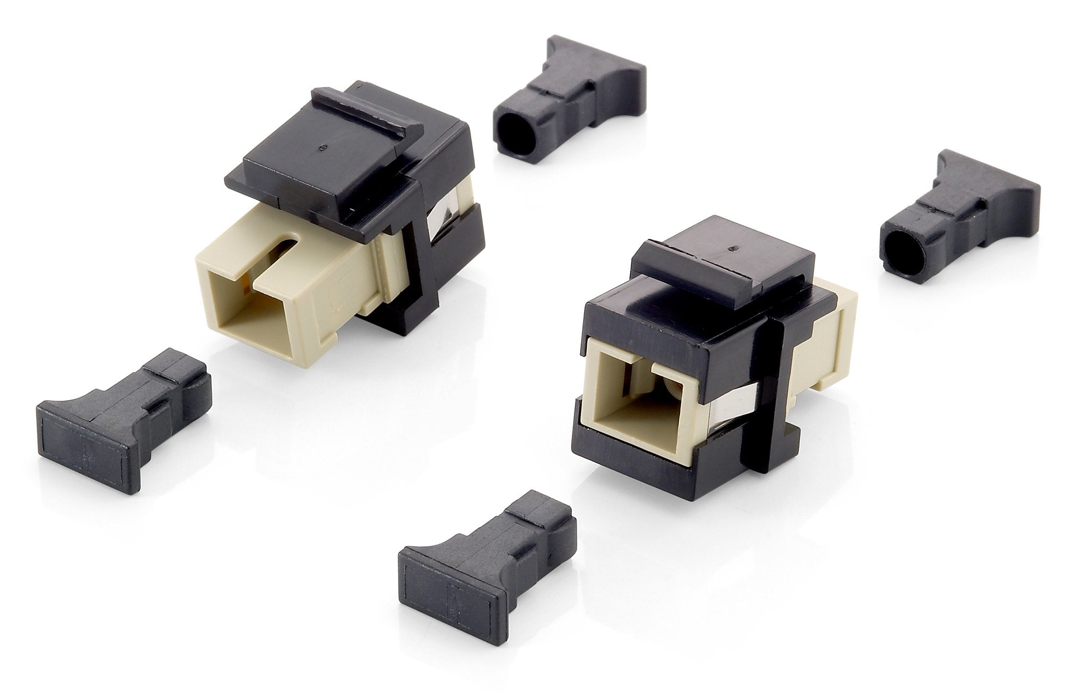 EAN 4015867170809 - Equip 125572 adaptador de fibra óptica SC 8 pieza(s) Beige, Negro imagen 1