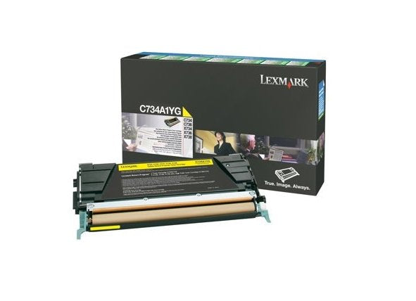 Toner Original Lexmark Amarillo Lccp, Lrp Para C734dn, 734dtn, 734dw, 734n, 736dn, 736dtn, 736n, X734de, 736de, 738de, 738dte