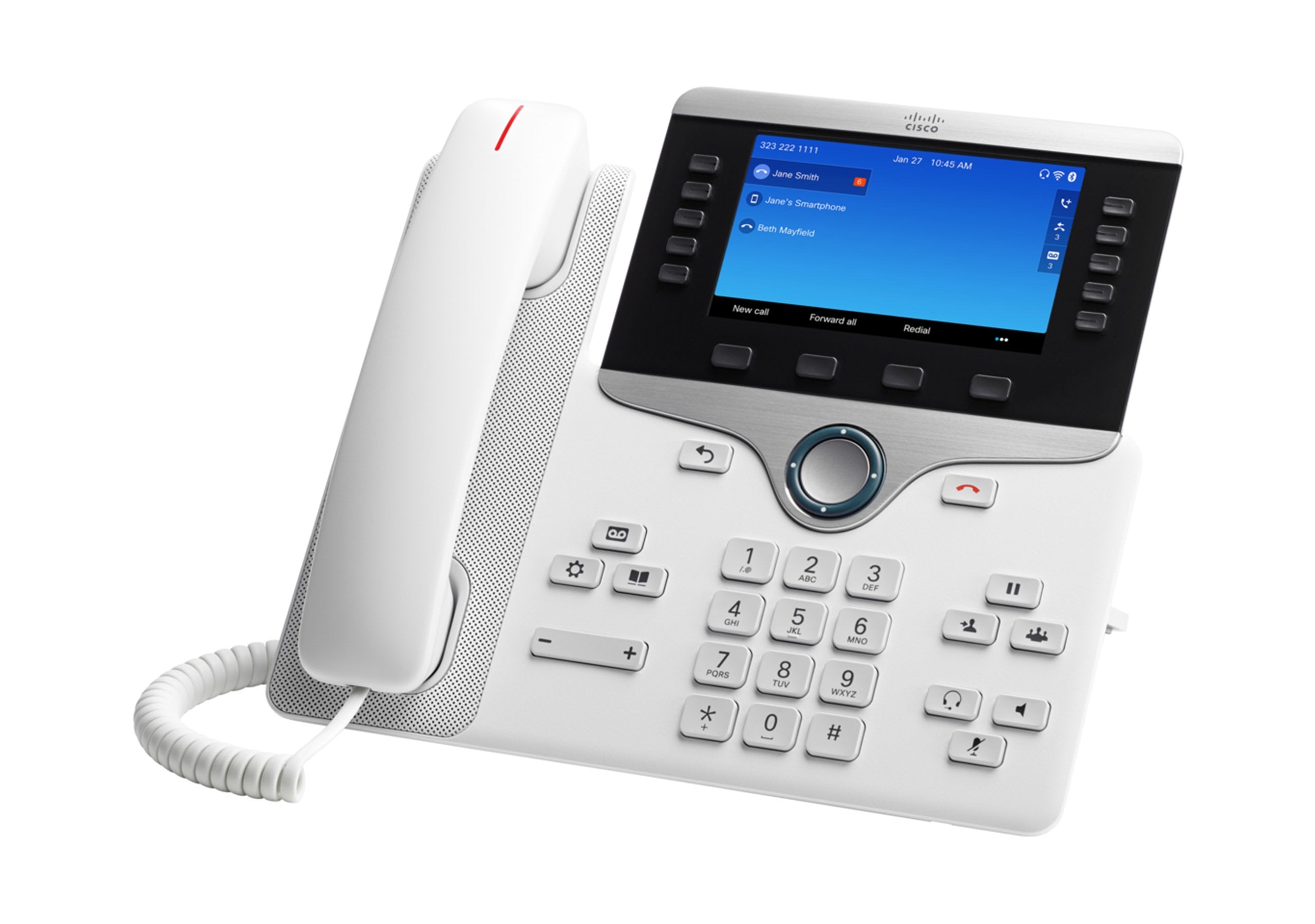 Cisco 8861 Teléfono Ip Negro, Plata Wifi