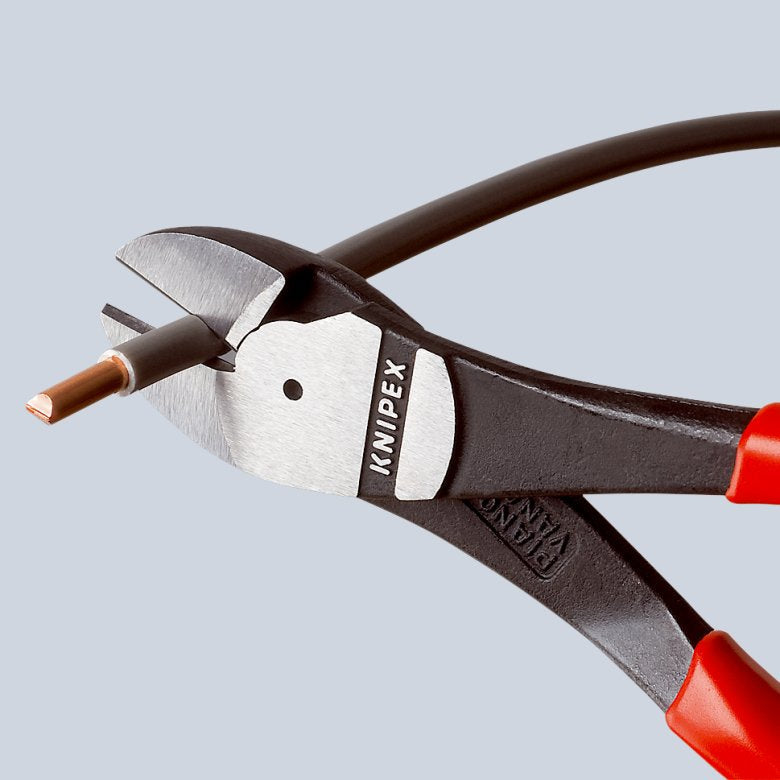 Alicates De Corte Diagonal Knipex Para Trabajos Pesados 160 Mm