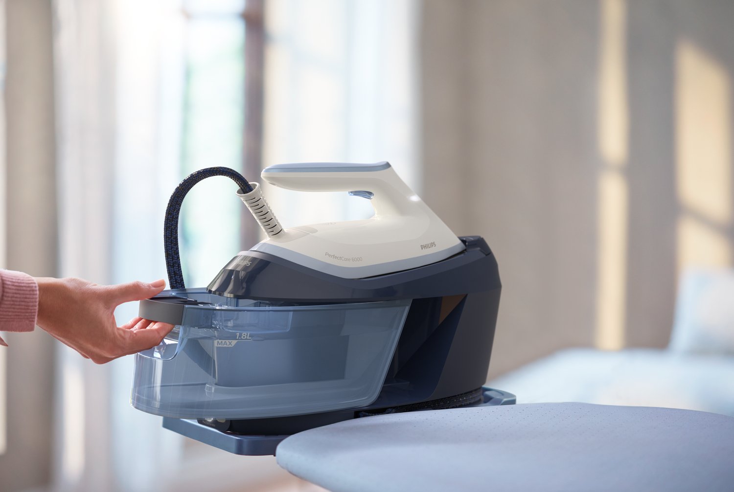 Centros De Planchado Philips Psg6026 20 , Azul Blanco