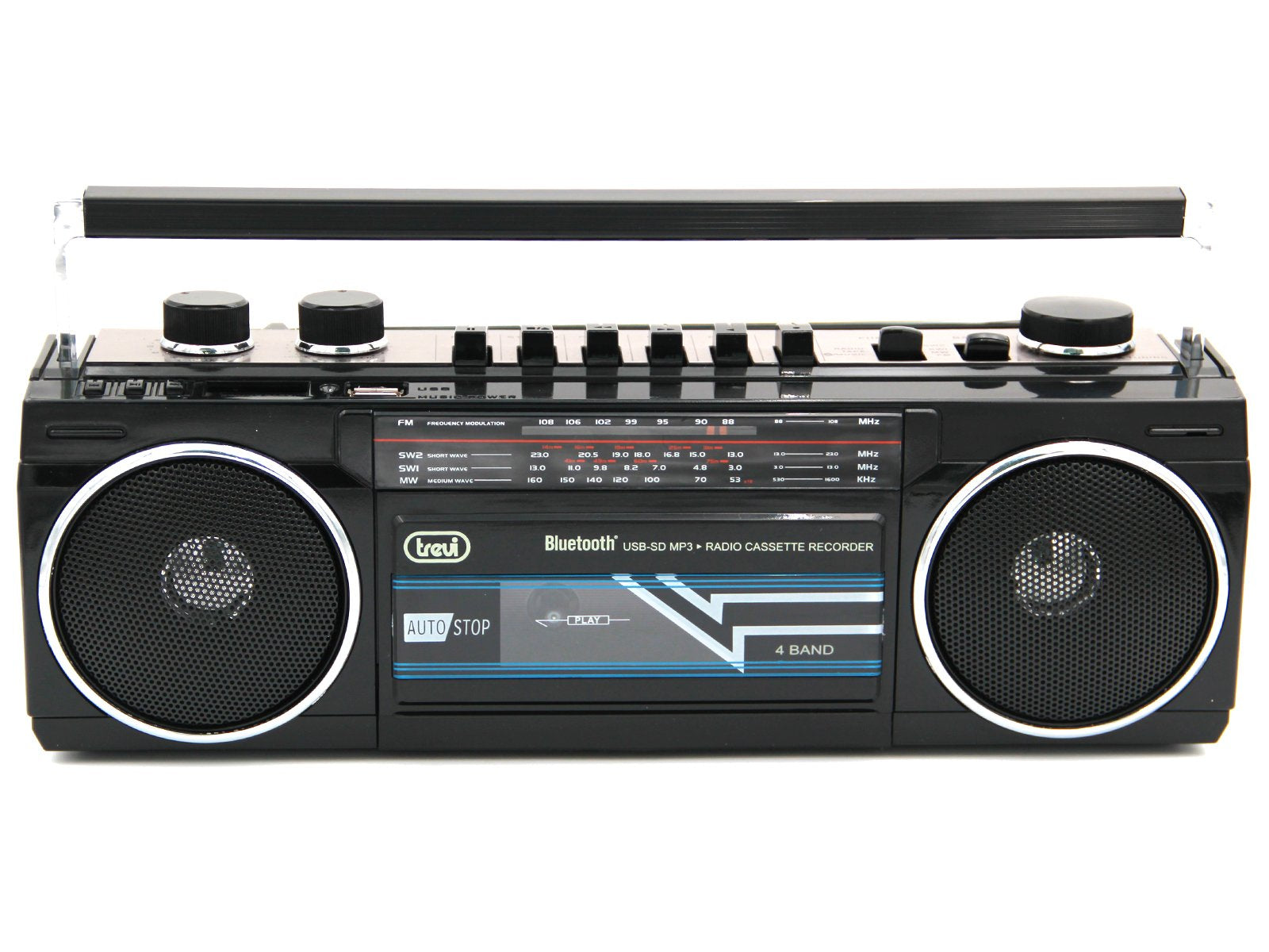 EAN 8011000018669 - Trevi RR 501 BT Personal Analógica Negro imagen 4