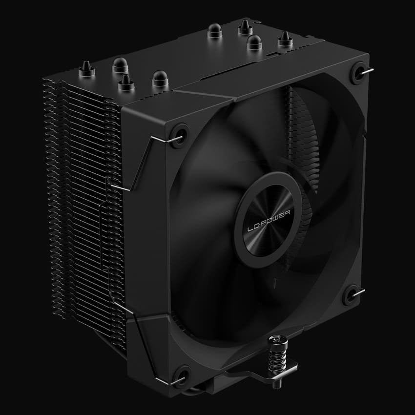 EAN 4262443281224 - LC-Power LC-CC-120-B4 sistema de refrigeración para ordenador Procesador Refrigerador de aire 12 cm Negro imagen 1