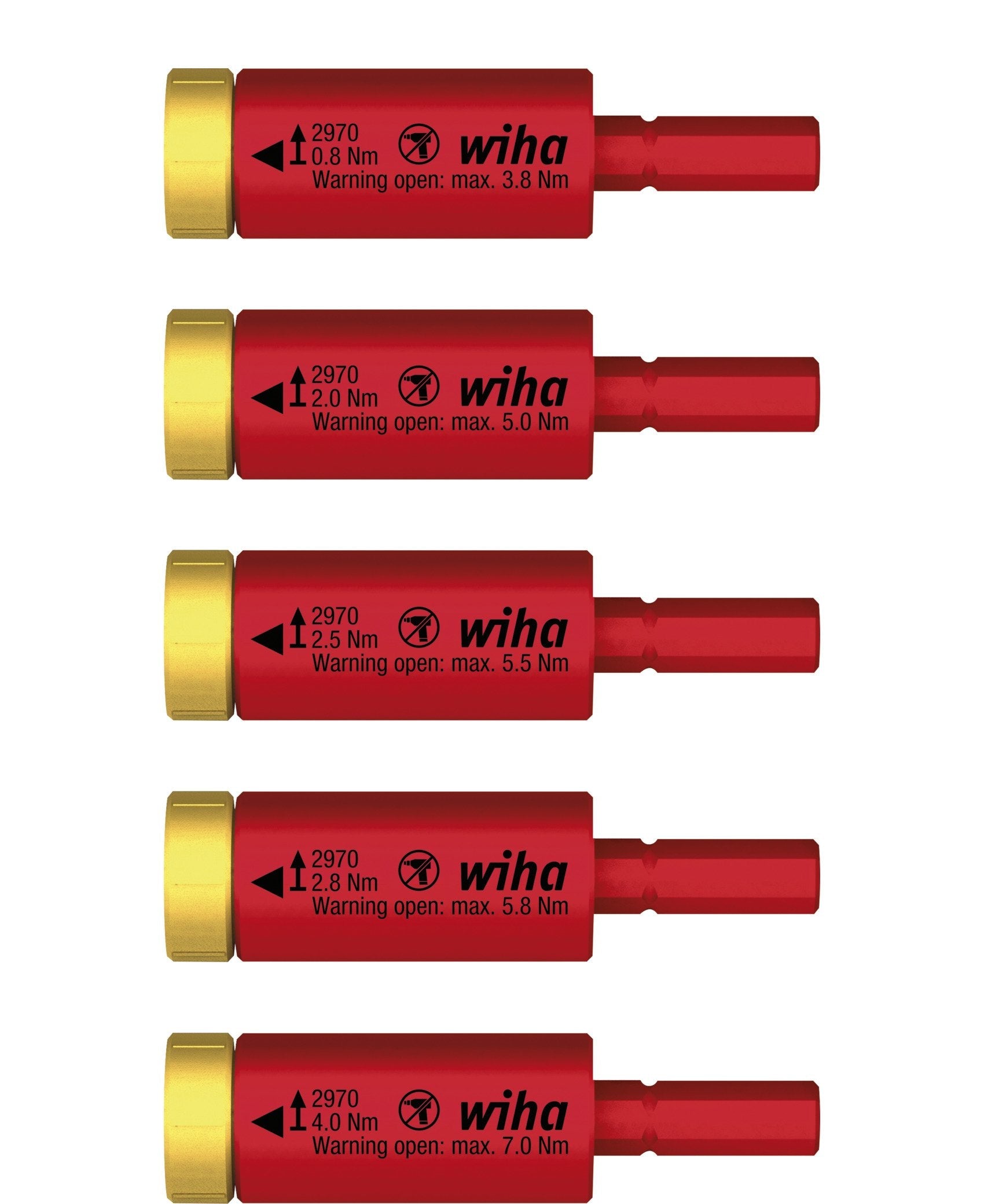 Wiha Juego De Par Adaptador Easytorque Eléctrico 41479