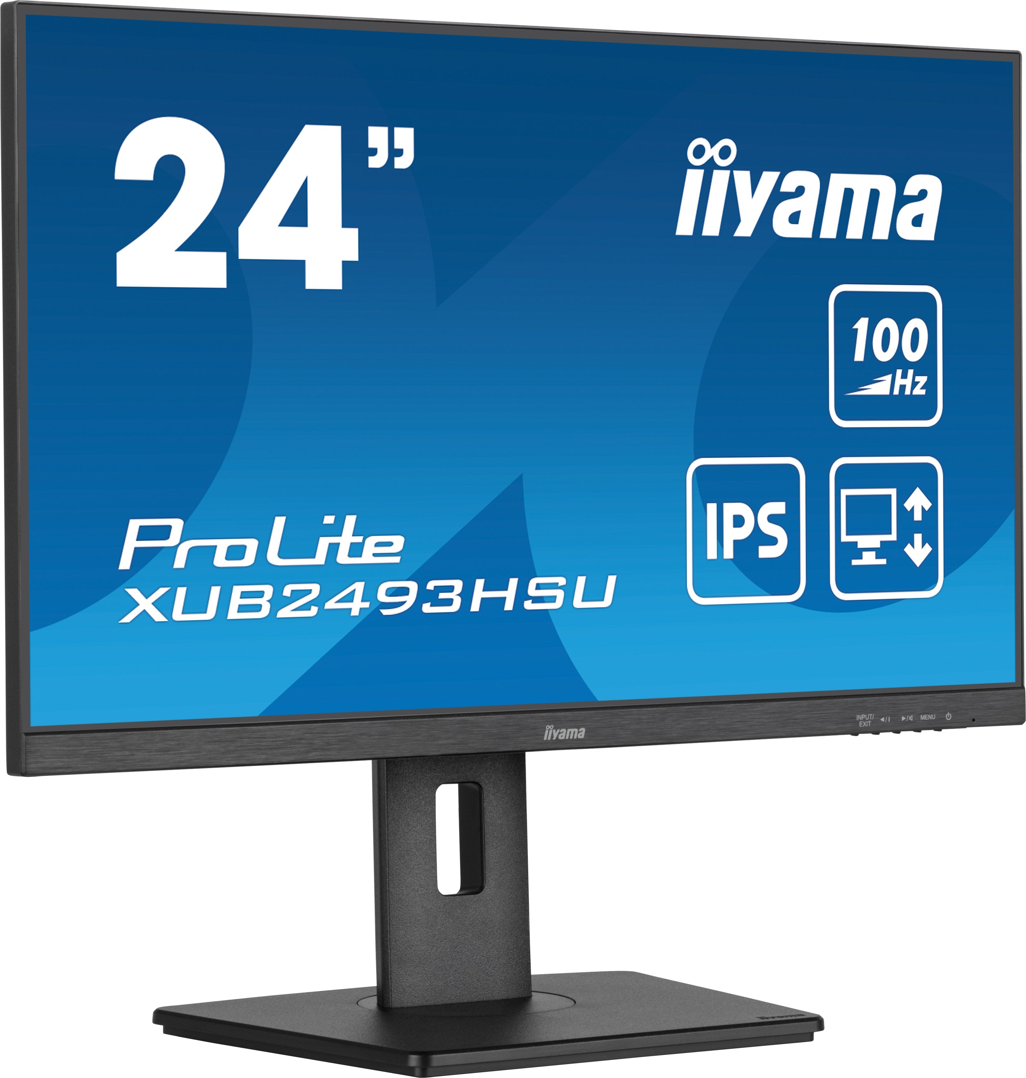 EAN 4948570123049 - iiyama ProLite XUB2493HSU-B6 pantalla para PC 60,5 cm (23.8") 1920 x 1080 Pixeles Full HD LED Negro imagen 3