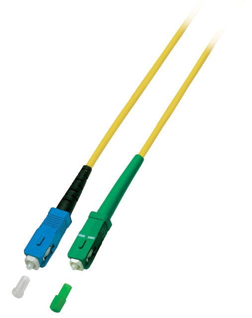 Efb Simplex Cable De Red Sc Apc-Sc Os2 G657a2 3m Lszh 3mm Gelb