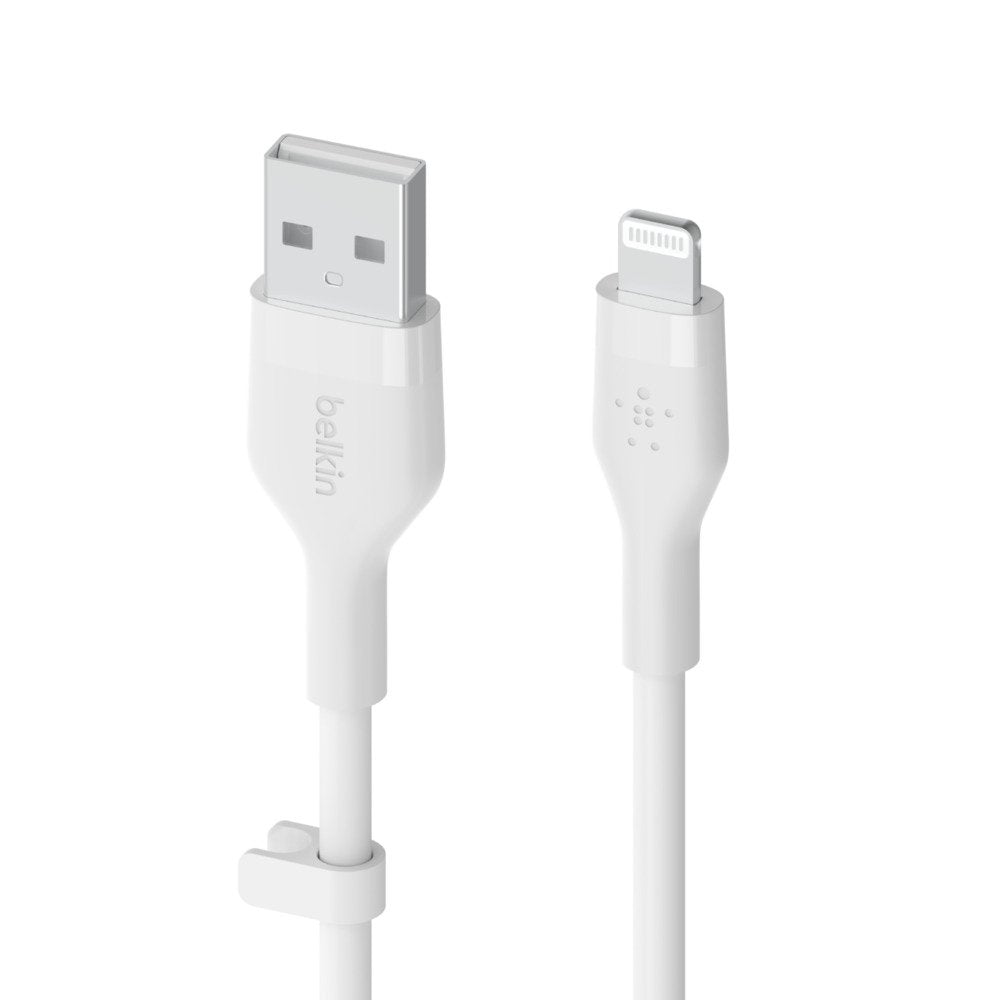Usb-A To Ltg_silicon 3m White