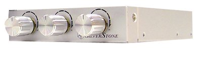 Silverstone Fp33s Silver. Frontal Regulador De Ventiladores