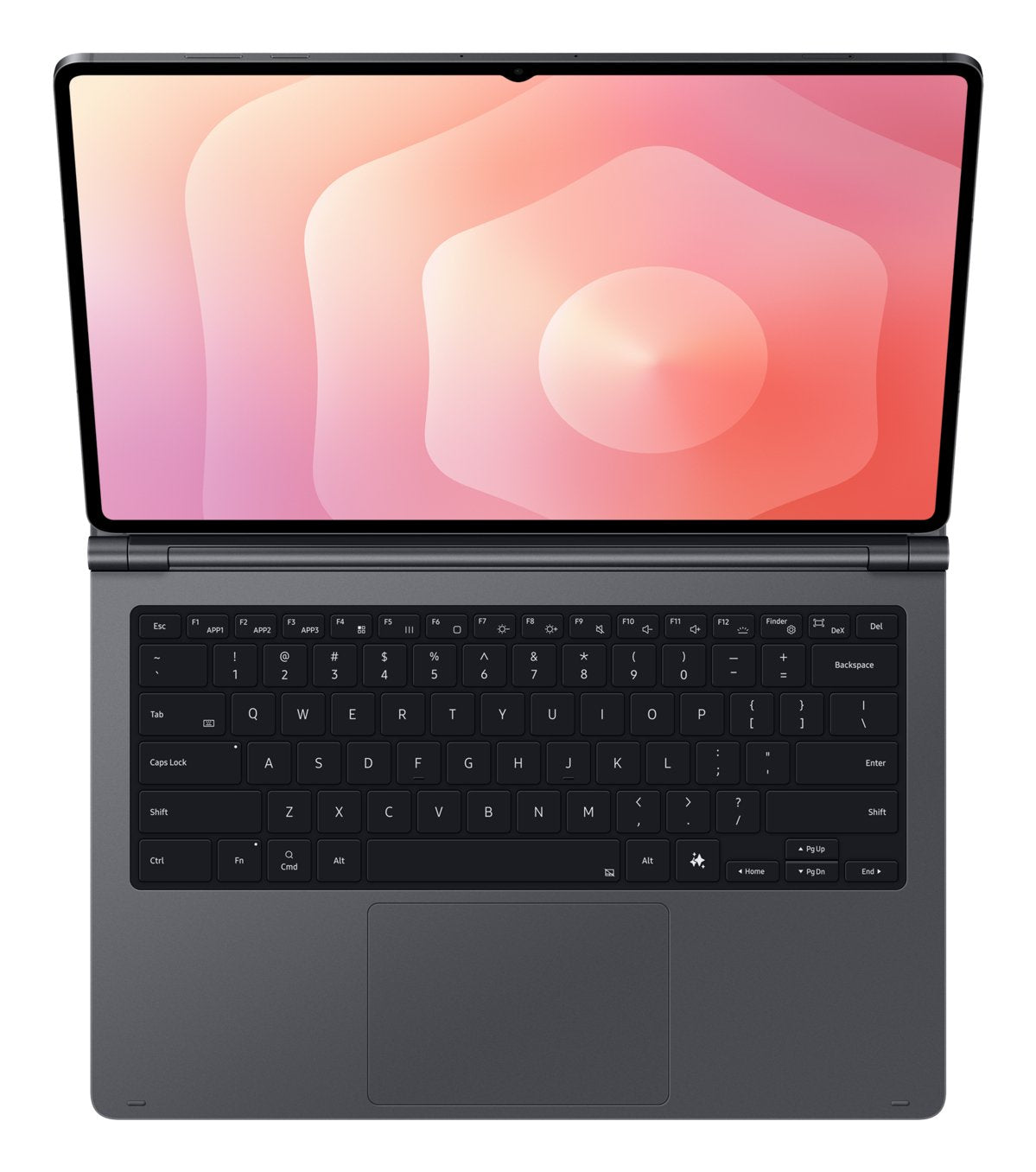 Samsung Pro Keyboard (Gris, De-Layout, Samsung Galaxy Tab S11 Ultra) Ef-Dx935bjegde