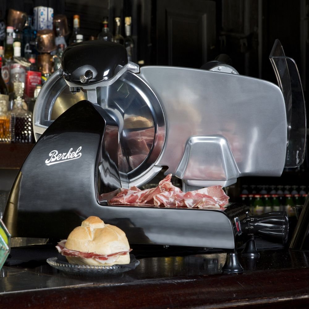 Berkel Red Line Rl 250 Schwarz Aufschnittmaschine Cartafiambre